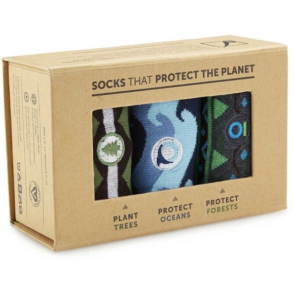 Conscious Step Other - Conscious Step Protect The Planet Socks Gift Set